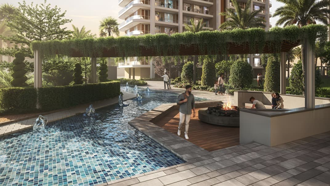 Vintage Greens landscaped residential view